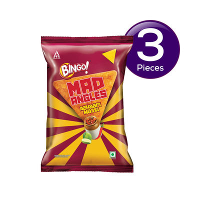 Bingo! Mad Angles Achaari Masti Chips 117 g Combo